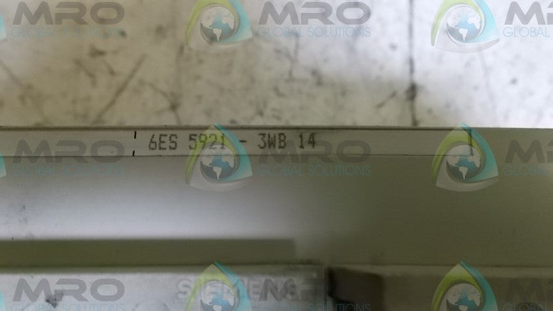 SIEMENS 6ES5921-3WB14 CPU MODULE  UNMP