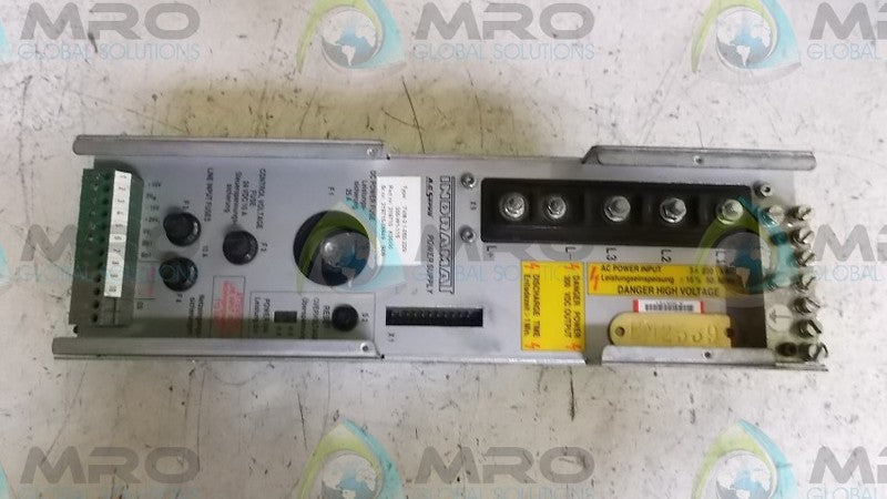 INDRAMAT TVM-2.1-050-220/300-W1-115 POWER SUPPLY  UNMP
