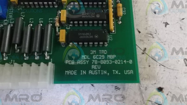 WEED INSTRUMENTS 78-8093-0214-0 CIRCUIT BOARD  UNMP