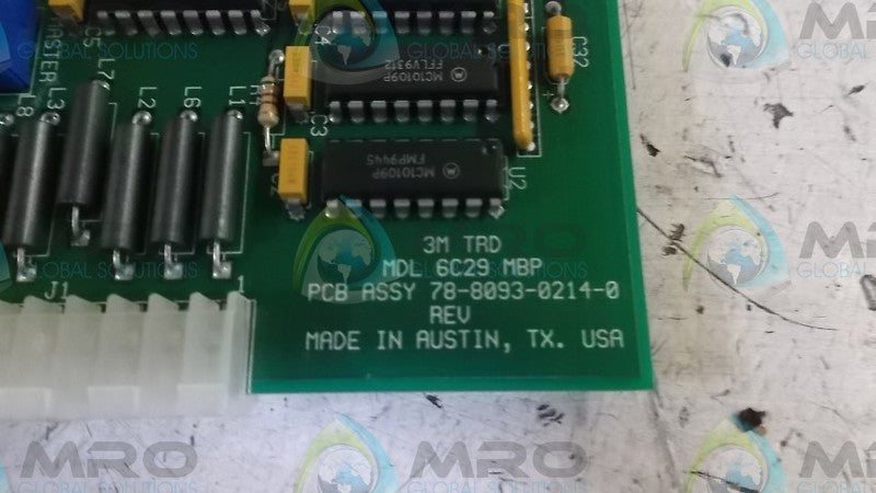 WEED INSTRUMENTS 78-8093-0214-0 CIRCUIT BOARD  UNMP