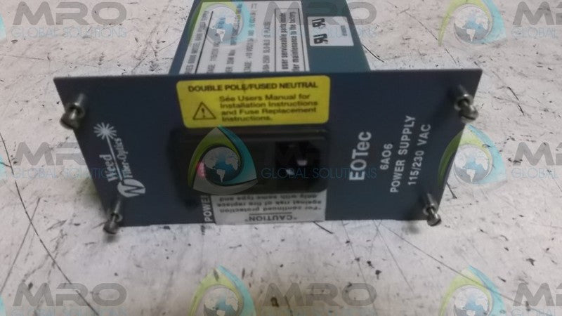 WEED INSTRUMENTS 6A06 POWER SUPPLY  UNMP