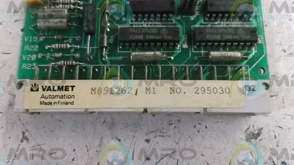 VALMET M851262 CIRCUIT BOARD  UNMP