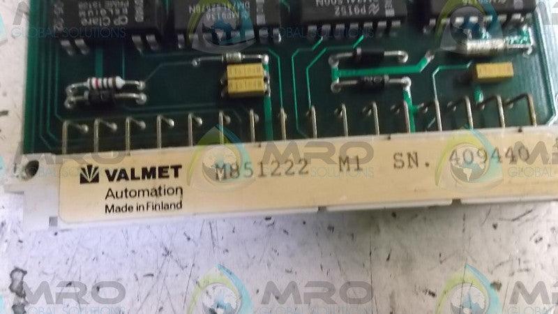 VALMET M851222 INPUT MODULE  UNMP