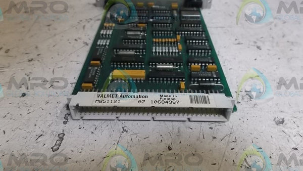 VALMET M851121 CIRCUIT BOARD MODULE  UNMP
