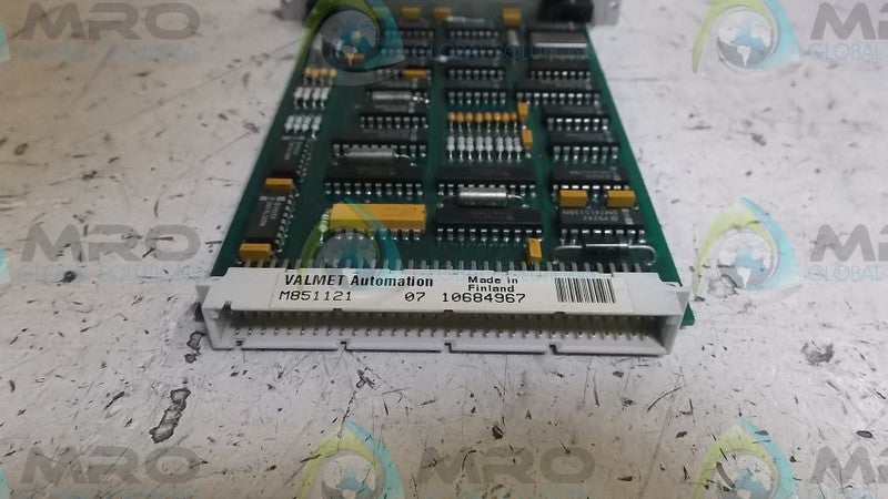 VALMET M851121 CIRCUIT BOARD MODULE  UNMP