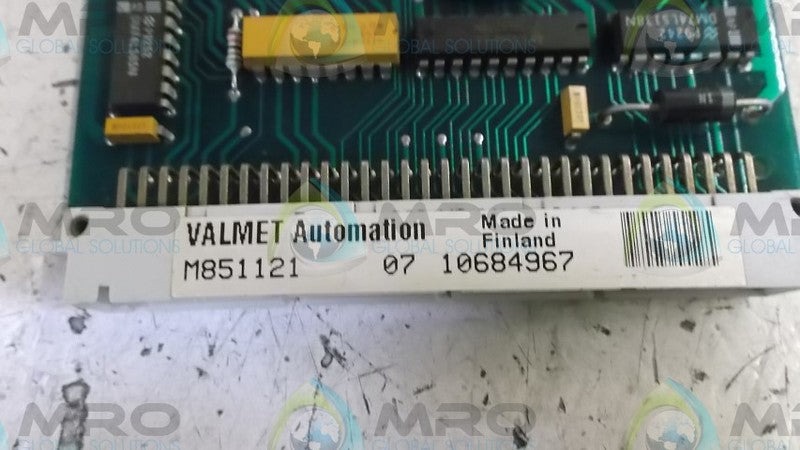 VALMET M851121 CIRCUIT BOARD MODULE  UNMP