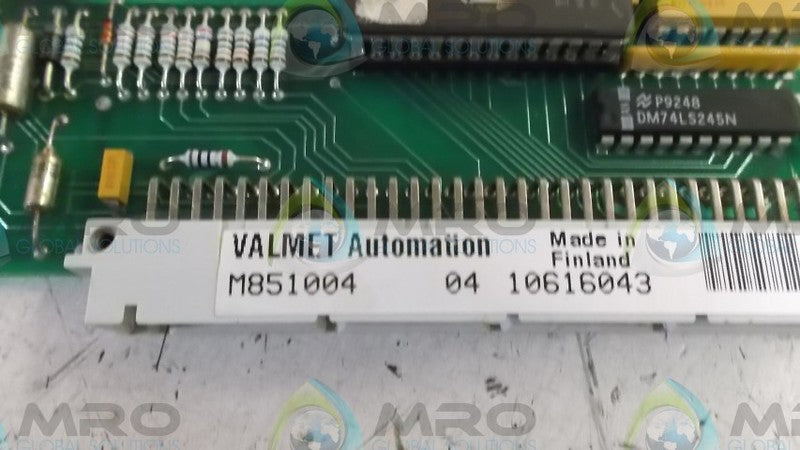 VALMET M851004 CPU MODULE  UNMP