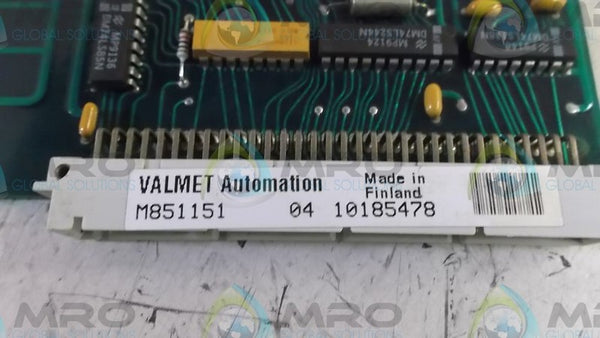 VALMET M851151 CIRCUIT BOARD  UNMP