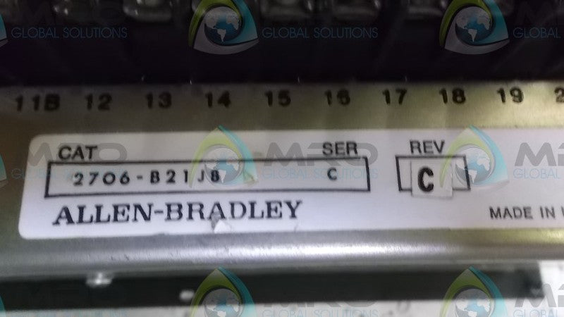 INDUSTRIAL SPARE PART 2706-B21J8 SERIES C OPERATOR INTERFACE  UNMP