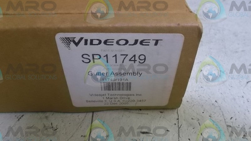 VIDEOJET SP11749 GUTTER ASSEMBLY  NSMP
