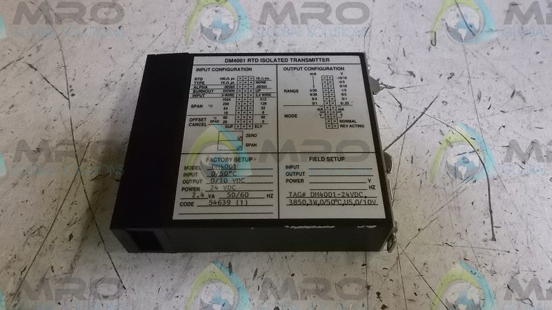 WILKERSON DM4001 TRANSMITTER  UNMP