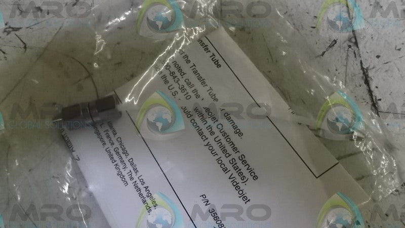 VIDEOJET 356086 TRANSFER TUBE * NEW IN FACTORY BAG *