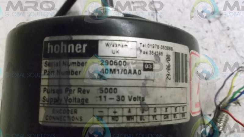 HONER 40M1/0AA0 ENCODER  UNMP