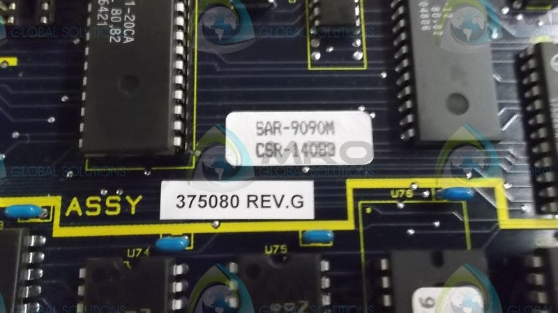 VIDEOJET 375080-G CONTROL BOARD  UNMP