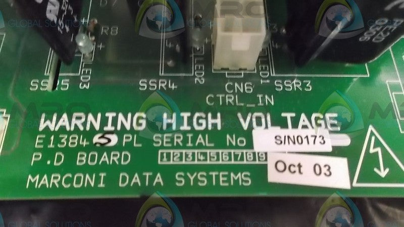 MARCONI E13845PL CIRCUIT BOARD  NSNP