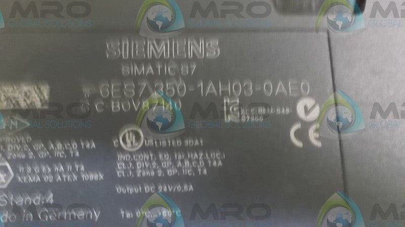 SIEMENS SIMATIC S7 6ES7350-1AH03-0AE0 COUNTER MODULE  UNMP