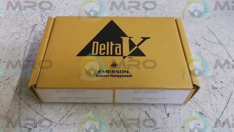 EMERSON 12P2531X112 INPUT MODULE * NEW IN BOX *
