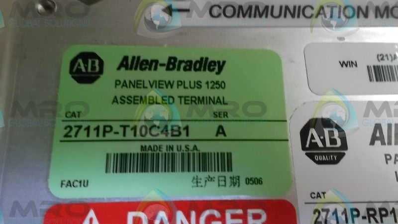 INDUSTRIAL SPARE PART 2711P-T10C4B1 SERI.A O/I (REMANUFACTURED)  NSMP