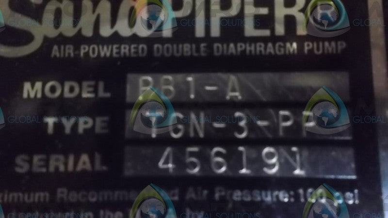 SANDPIPER PB1-A DIAPHRAGM PUMP NSMP