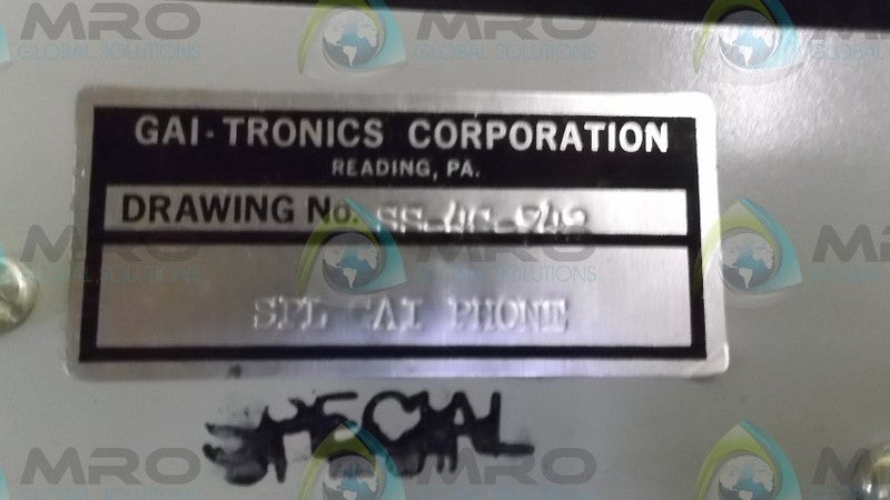 GAI-TRONICS SS-4C-742 PHONE  NSMP