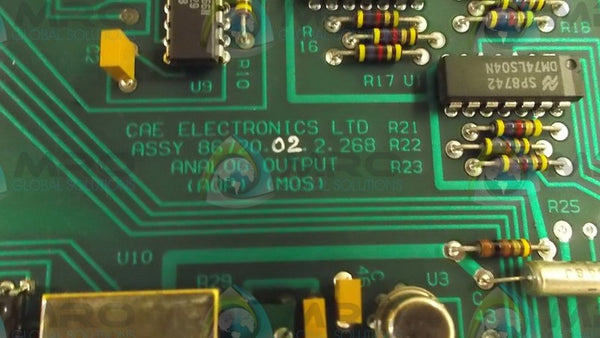CAE ELECTRONICS MA8672002268 CIRCUIT BOARD  UNMP