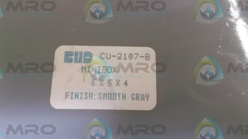 CVD CU-2107-B ENCLOSURE  NSNP