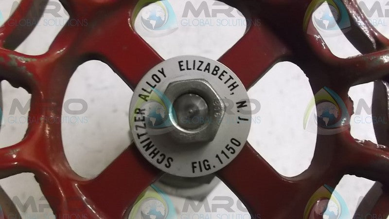 SCHNITZER ALLOY 1150 VALVE  UNMP