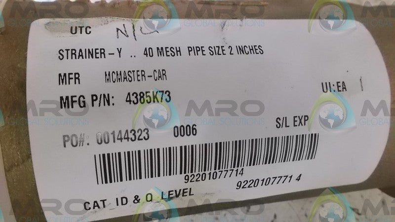 KECKLEY 4385K73 VALVE  UNMP