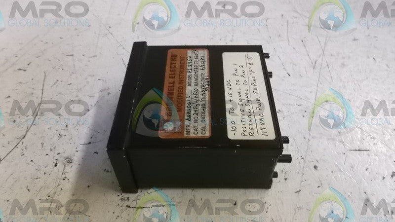 BROWNELL ELECTRO PI2456 METER  UNMP