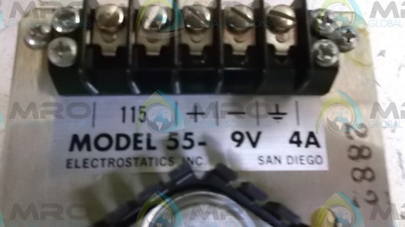 ELECTROSTATIC 55-9V4A POWER SUPPLY  NSMP