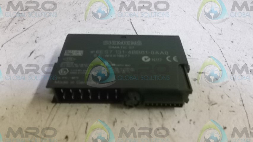 LOT OF 2 SIEMENS 6ES7131-4BB01-0AA0 DIGITAL INPUT MODULE *NEW IN BOX*