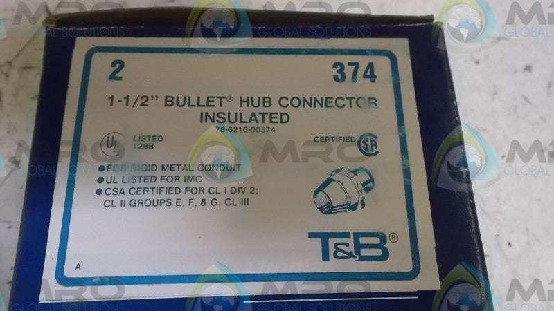 LOT OF 2 THOMAS & BETTS 374 HUB *NEW IN BOX*