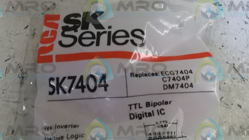 RCA SK7404 INTERGRATED CIRCUIT * NEW IN FACTORY BAG *