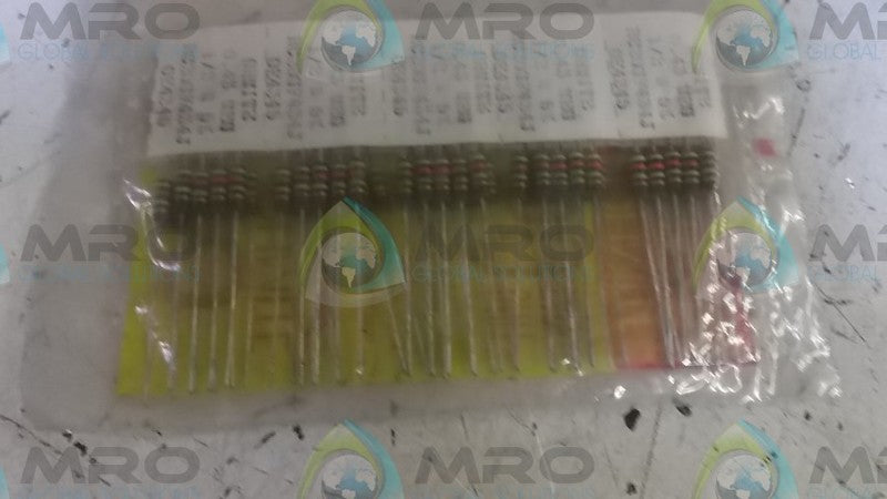 LOT OF 50 OHMITE RC20GF434J RESISTORS *NEW IN FACTORY BAG*