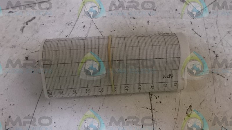 LOT OF 5 FOXBORO 3001-T ROLL CHART 100MM *NEW IN BOX*