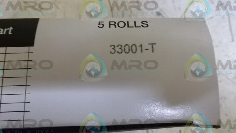 LOT OF 5 FOXBORO 3001-T ROLL CHART 100MM *NEW IN BOX*