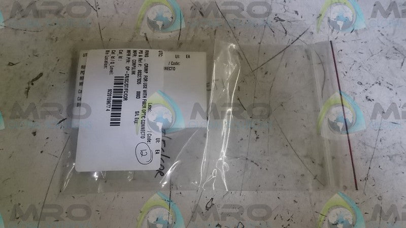 LOT OF 12 COMPULINK OP-CR/SC/ST/FC/COR RING CRIMP *NEW NO BOX*