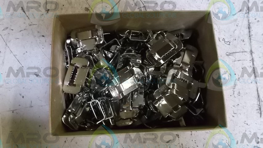 LOT OF 100 BAND-IT C455 STAINLESS BUCKLE *NEW IN BOX*