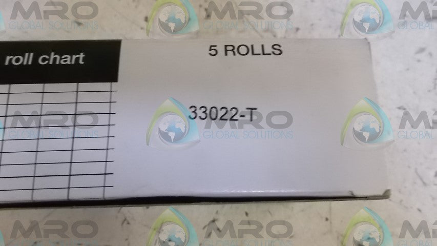 LOT OF 5 FOXBORO 33022-T CHART ROLL *NEW IN BOX*