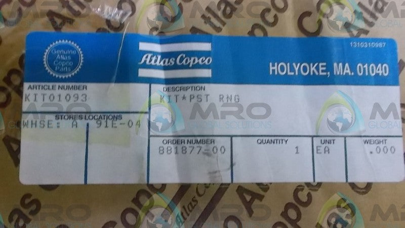 ATLAS COPCO KIT01093 KIT *NEW IN BOX*