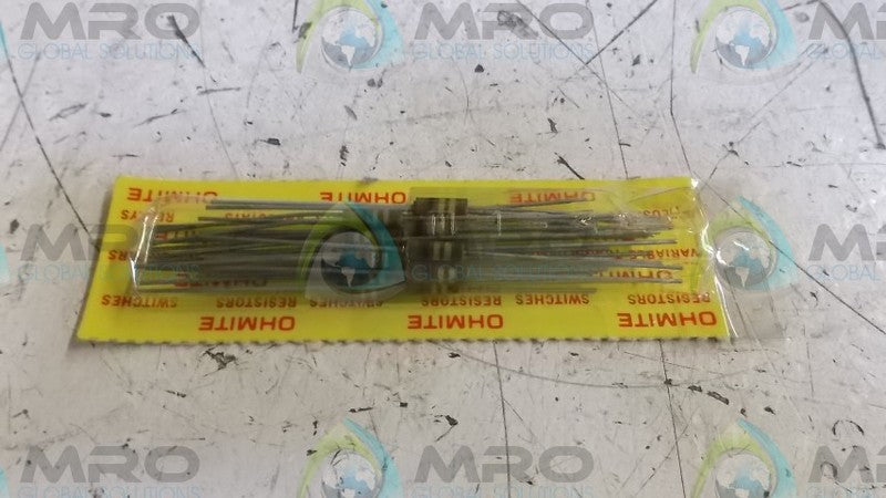 LOT OF 25 OHMITE 0E10G5 RESISTOR *NEW IN BOX*