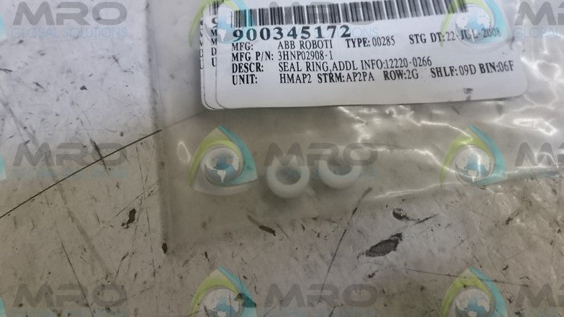 LOT OF 3 ABB 3HNP02908-1 SEAL RING *NEW NO BOX*