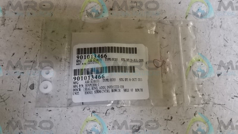 LOT OF 2 ABB 3HNP02896-1 SEAL RING *NEW NO BOX*