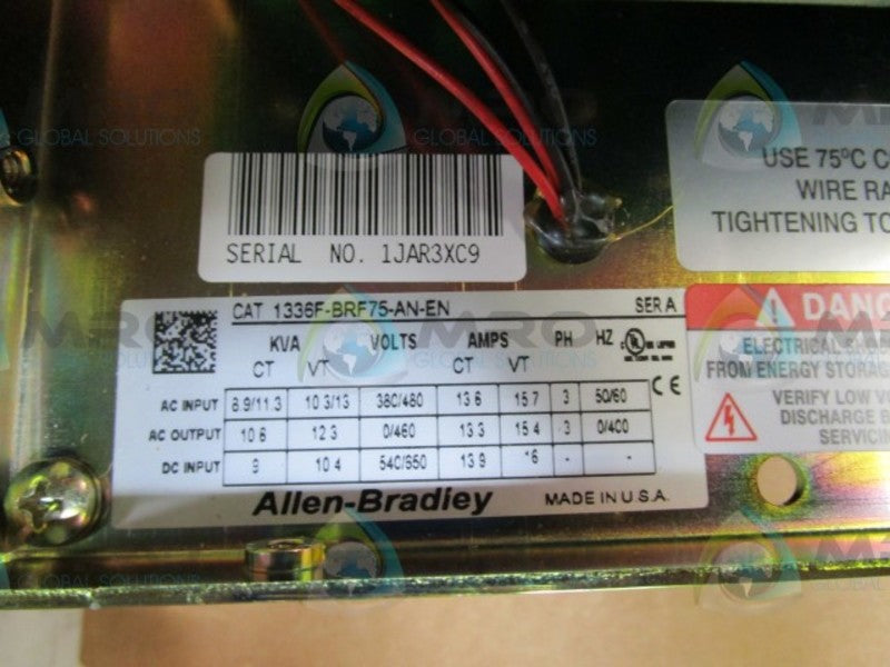 ALLEN BRADLEY 1336F-BRF75-AN-EN SER. A AC DRIVE * NEW IN BOX *