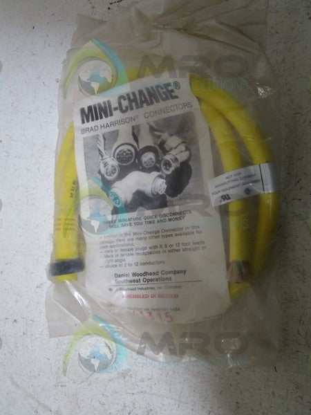 DANIEL WOODHEAD 41315 105002A01F030 CABLE * NEW IN FACTORY BAG *