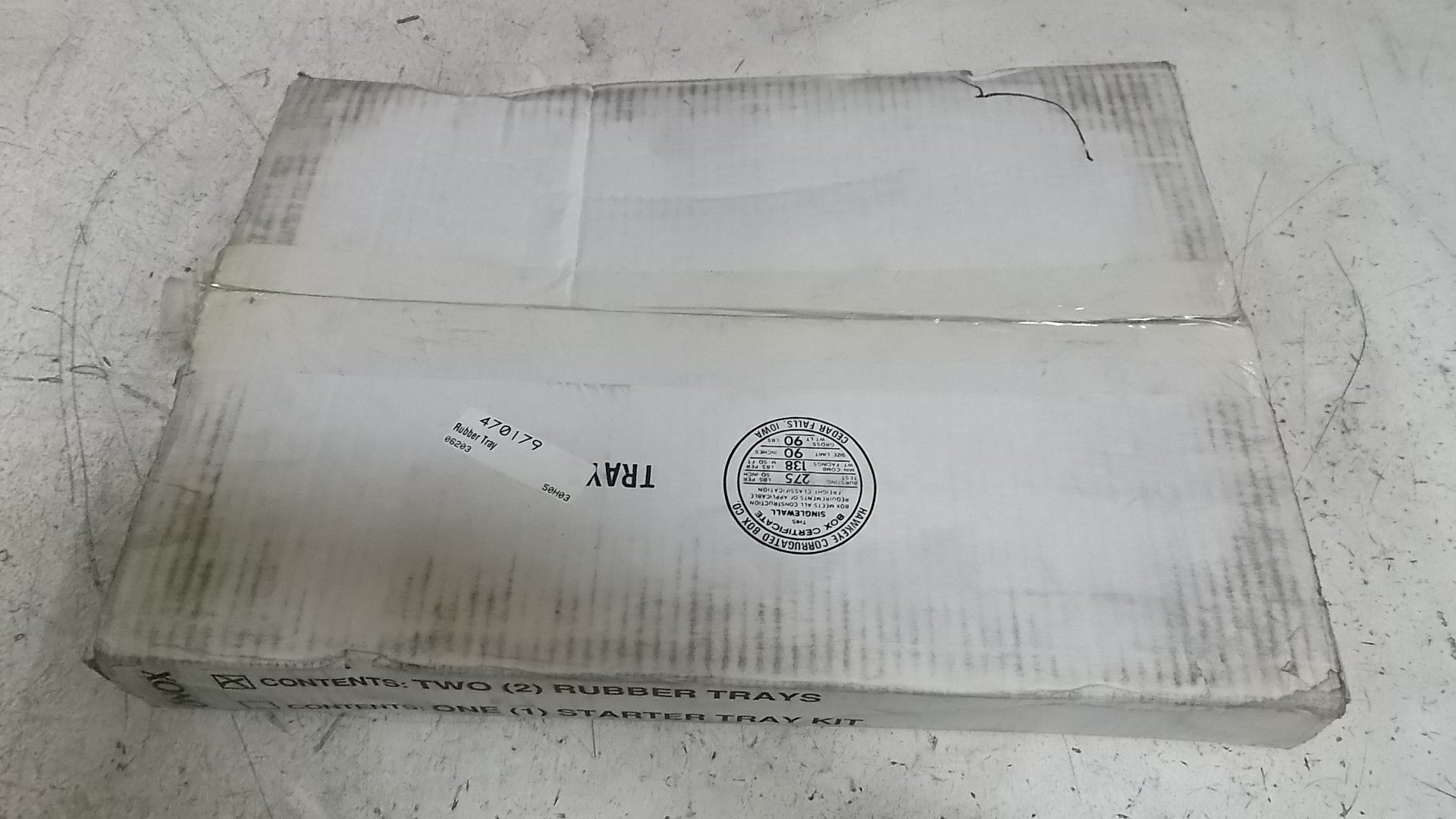 LOT OF 2 ONOX 470179 RUBER TRAY *NEW IN BOX*
