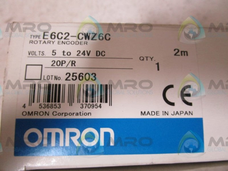 Omron E6C2CWZ6C NSFP * GENUINE * E6C2 CWZ 6C