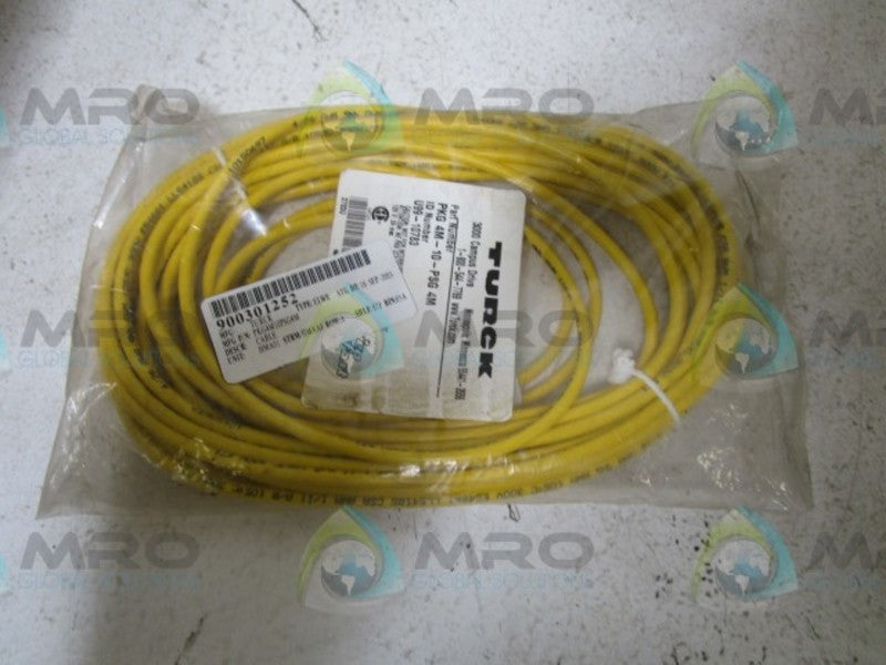 TURCK PKG4M-10-PSG 4M CABLE * NEW IN FACTORY BAG *