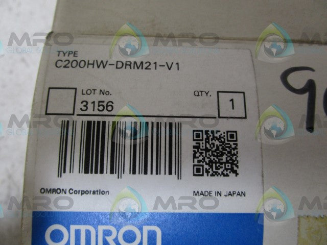 Omron C200HWDRM21V1 NSFP **GENUINE** C200HW DRM21 V1