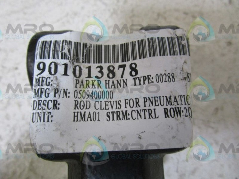 PARKER 0509400000 CYLINDER MOUNTING FEMALE ROD CLEVIS *NEW NO BOX *